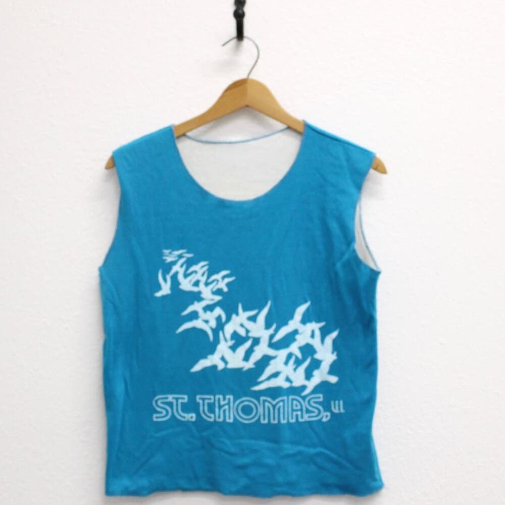 Vintage St Thomas Virgin Islands Tank T Shirt Small